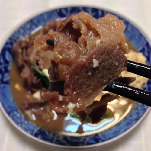 4松阪牛すき焼き風
