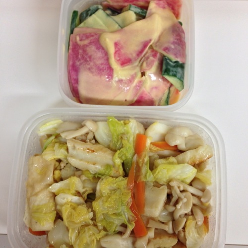 1竹輪弁当