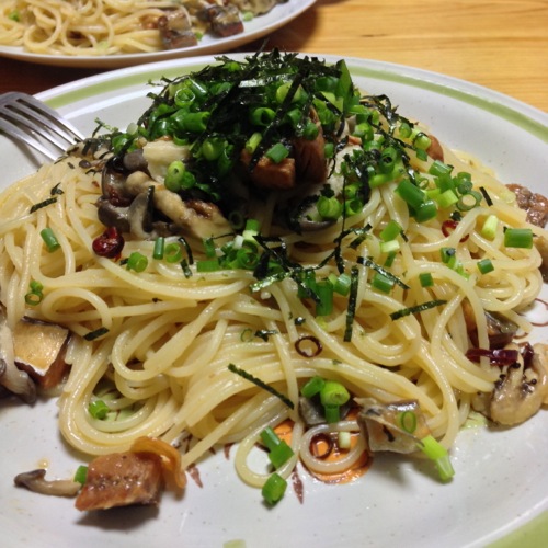 へしこのパスタ