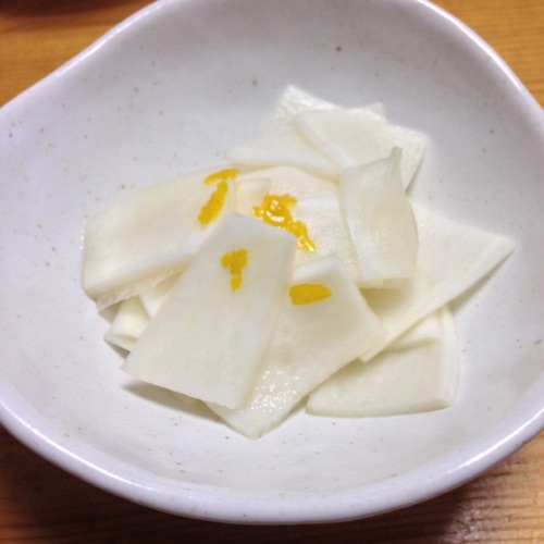 大根の酢の物
