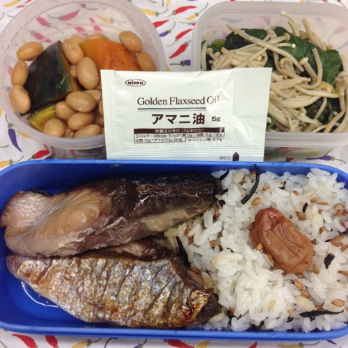 ブリ豆亜麻仁油