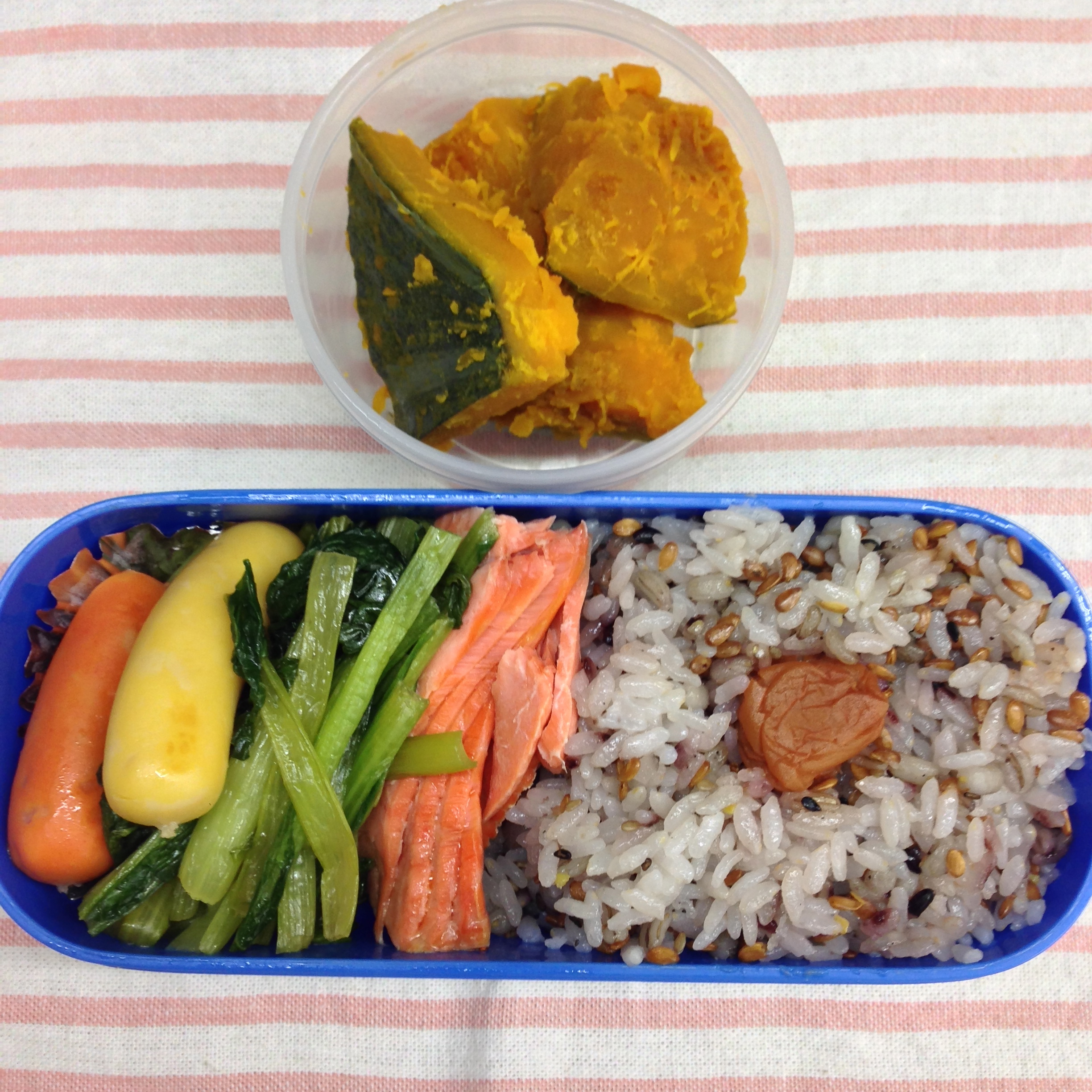 野菜ウィンナー弁当