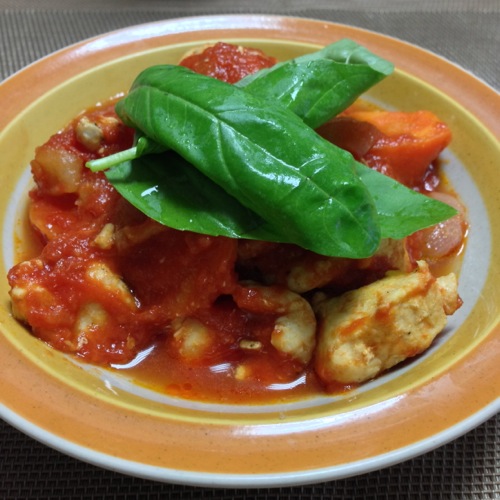 トマト鶏スープ