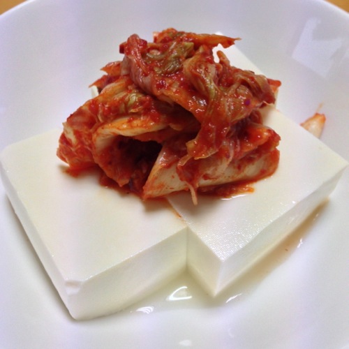 キムチ豆腐