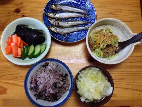 めざし定食