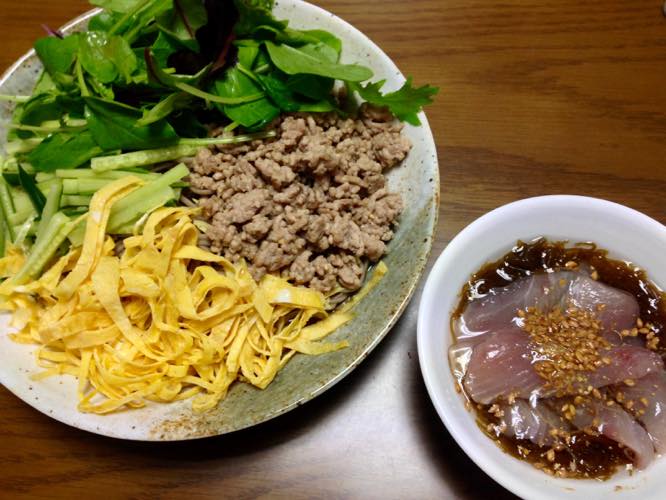 th_冷やし肉そばセット