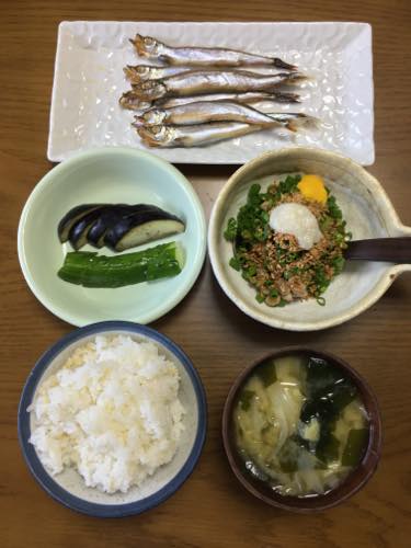 th_シシャモ朝食
